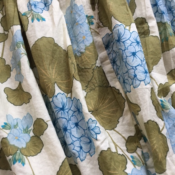 Vintage Cottagecore Floral Midi Skirt - Picture 6 of 7